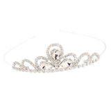 Maxbell Hairband Tiaras Headdress Decorative Accessories Gift for Girls Fairy Prom White