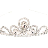 Maxbell Hairband Tiaras Headdress Decorative Accessories Gift for Girls Fairy Prom White