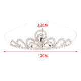 Maxbell Hairband Tiaras Headdress Decorative Accessories Gift for Girls Fairy Prom White