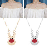 Maxbell Cute Pendant Necklace Fashion Gift Charms Jewelry for Party Women Christmas Gold