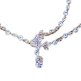 Maxbell Rhinestone Head Chain Bridal Headpieces Glamorous for Prom Women Girls Aureate