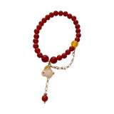 Maxbell Beads Bracelets Vintage Round Bead Romantic Jewelry for Men Anniversary Gift