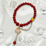 Maxbell Beads Bracelets Vintage Round Bead Romantic Jewelry for Men Anniversary Gift