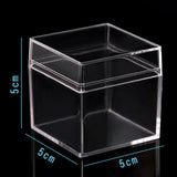 Maxbell 12 Pieces Cubic candy Boxes Mini for Nail Supplies Statues Graduation