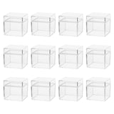 Maxbell 12 Pieces Cubic candy Boxes Mini for Nail Supplies Statues Graduation