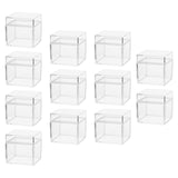 Maxbell 12 Pieces Cubic candy Boxes Mini for Nail Supplies Statues Graduation