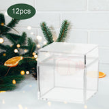 Maxbell 12 Pieces Cubic candy Boxes Mini for Nail Supplies Statues Graduation