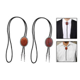Maxbell Cowboy Bolo Tie Western Pendant Fashion for Graduation Engagement Wedding Red