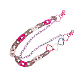 Maxbell Rainbow Pants Jean Chain Waist Chain Trousers Chain for Men and Women