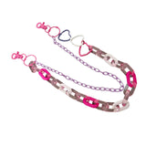 Maxbell Rainbow Pants Jean Chain Waist Chain Trousers Chain for Men and Women