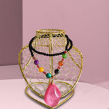 Maxbell Necklace Rack Necklace Holder Free Standing Metal for Stores Tabletop Home