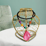 Maxbell Necklace Rack Necklace Holder Free Standing Metal for Stores Tabletop Home