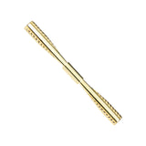 Maxbell Gentlemen Pinch Clips Tie Pins Shirt Clip Good Texture Length 6cm Classic Aureate