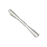 Maxbell Gentlemen Pinch Clips Tie Pins Shirt Clip Good Texture Length 6cm Classic Argent
