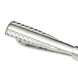 Maxbell Gentlemen Pinch Clips Tie Pins Shirt Clip Good Texture Length 6cm Classic Argent