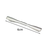 Maxbell Gentlemen Pinch Clips Tie Pins Shirt Clip Good Texture Length 6cm Classic Argent