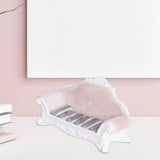 Maxbell Elegant Ring Display stand Rings Storage Case for New Year Dresser Pink Gray