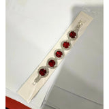 Maxbell Rhineston Bracelet Luxury Sparkly Elegant for Wedding Thanksgiving Holiday