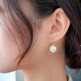 Maxbell Pearl Earrings Faux Classic Elegant Dangle Earrings Aureate Women Ladies