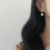 Maxbell Pearl Earrings Faux Classic Elegant Dangle Earrings Aureate Women Ladies