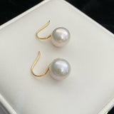 Maxbell Pearl Earrings Faux Classic Elegant Dangle Earrings Aureate Women Ladies