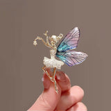 Maxbell Dancing Girl Brooch Pin Fashion Jewelry Gifts for Wedding Party