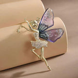 Maxbell Dancing Girl Brooch Pin Fashion Jewelry Gifts for Wedding Party