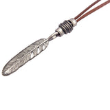 Maxbell Men Necklace Adjustable PU Leather Cord Fashion for Men Anniversary Holiday