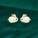 Maxbell Fashion Jewelry Animal Bracelet Bunny Earrings for Women Daughter Earring