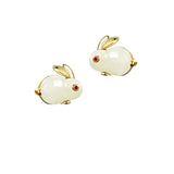 Maxbell Fashion Jewelry Animal Bracelet Bunny Earrings for Women Daughter Earring