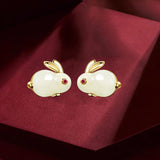 Maxbell Fashion Jewelry Animal Bracelet Bunny Earrings for Women Daughter Earring