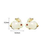 Maxbell Fashion Jewelry Animal Bracelet Bunny Earrings for Women Daughter Earring