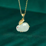 Maxbell Fashion Jewelry Animal Bracelet Bunny Earrings for Women Daughter Pendant