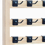 Maxbell Earrings Display Stand Hanging Organizer with Hooks Decoration for Closet A 6-tier