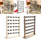 Maxbell Earrings Display Stand Hanging Organizer with Hooks Decoration for Closet A 6-tier