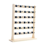 Maxbell Earrings Display Stand Hanging Organizer with Hooks Decoration for Closet A 6-tier
