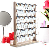 Maxbell Earrings Display Stand Hanging Organizer with Hooks Decoration for Closet B 6-tier