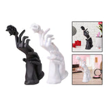 Maxbell Hand Model Jewelry Display Stand Arts Crafts for Showroom Shops Shows Black