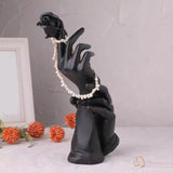 Maxbell Hand Model Jewelry Display Stand Arts Crafts for Showroom Shops Shows Black