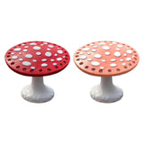 Maxbell Mushroom Earring Holder Organizer Desktop Ornament for Women Girls Red