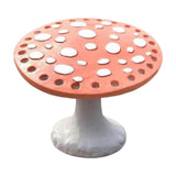 Maxbell Mushroom Earring Holder Organizer Desktop Ornament for Women Girls Pink