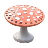 Maxbell Mushroom Earring Holder Organizer Desktop Ornament for Women Girls Pink