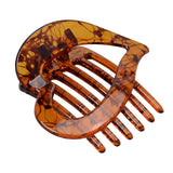 Maxbell Elegant Hair Clips Casual Headdress fashion for Work Engagement Party Dark Coffee