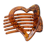 Maxbell Elegant Hair Clips Casual Headdress fashion for Work Engagement Party Dark Coffee