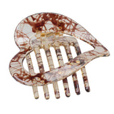 Maxbell Elegant Hair Clips Casual Headdress fashion for Work Engagement Party Light Coffee