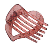 Maxbell Elegant Hair Clips Casual Headdress fashion for Work Engagement Party Light Red