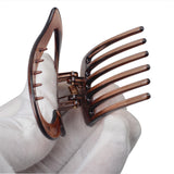 Maxbell Elegant Hair Clips Casual Headdress fashion for Work Engagement Party Brown