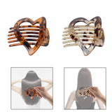 Maxbell Hair Clip Charming Updo Hairgrip Casual for Daily Wear Curly Thick Long Hair Dark Coffee