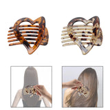 Maxbell Hair Clip Charming Updo Hairgrip Casual for Daily Wear Curly Thick Long Hair Dark Coffee