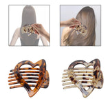 Maxbell Hair Clip Charming Updo Hairgrip Casual for Daily Wear Curly Thick Long Hair Dark Coffee